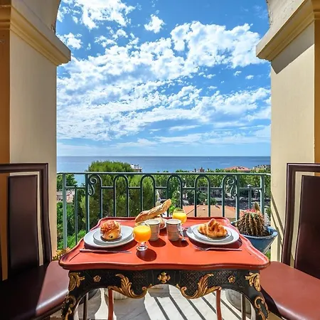 Apartamento Le Coq Piacere - Garage - Ac - Wi-fi - Sea View Menton