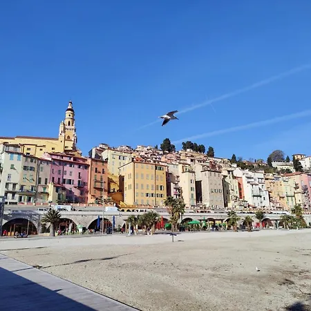 Le Coq Piacere - Garage - Ac - Wi-fi - Sea View Apartment Menton