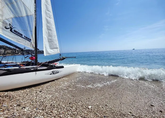 Apartment Le Coq Piacere - Garage - Ac - Wi-fi - Sea View Menton